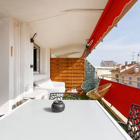 Stanislas Art - Cannes Centre - Terrasse - Clim Appartement Buitenkant foto